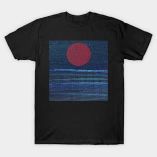 seascape red sun T-Shirt